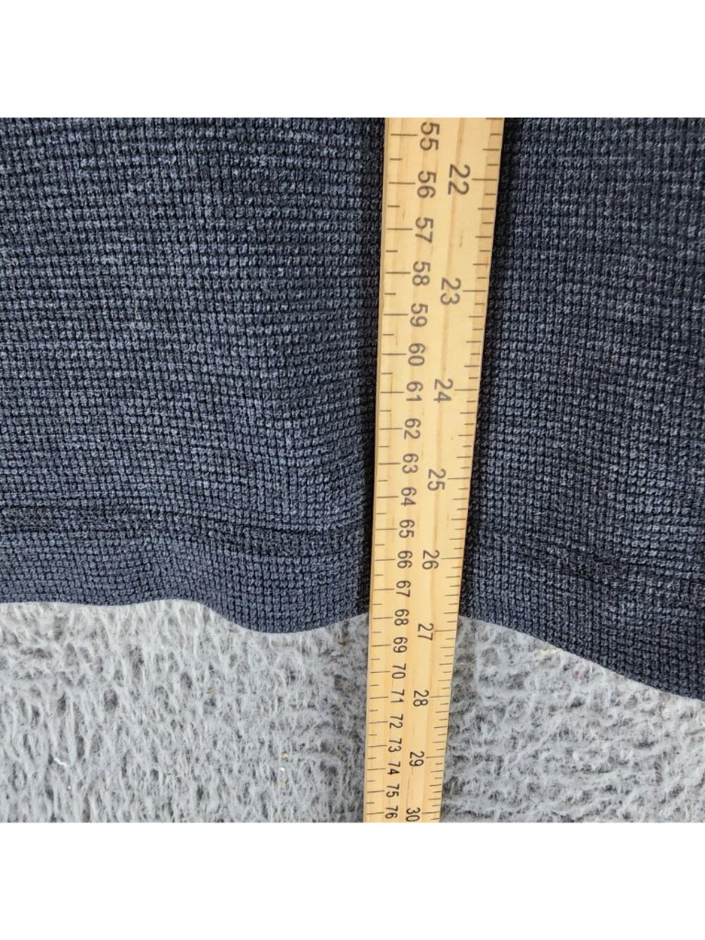 Eddie Bauer Shirt Mens Small Gray Long Sleeve Pullover Henley - Picture 3 of 8